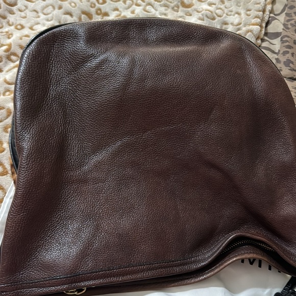 Brahmin EUC Kathleen leather and calf hair hobo bag - Picture 7 of 16